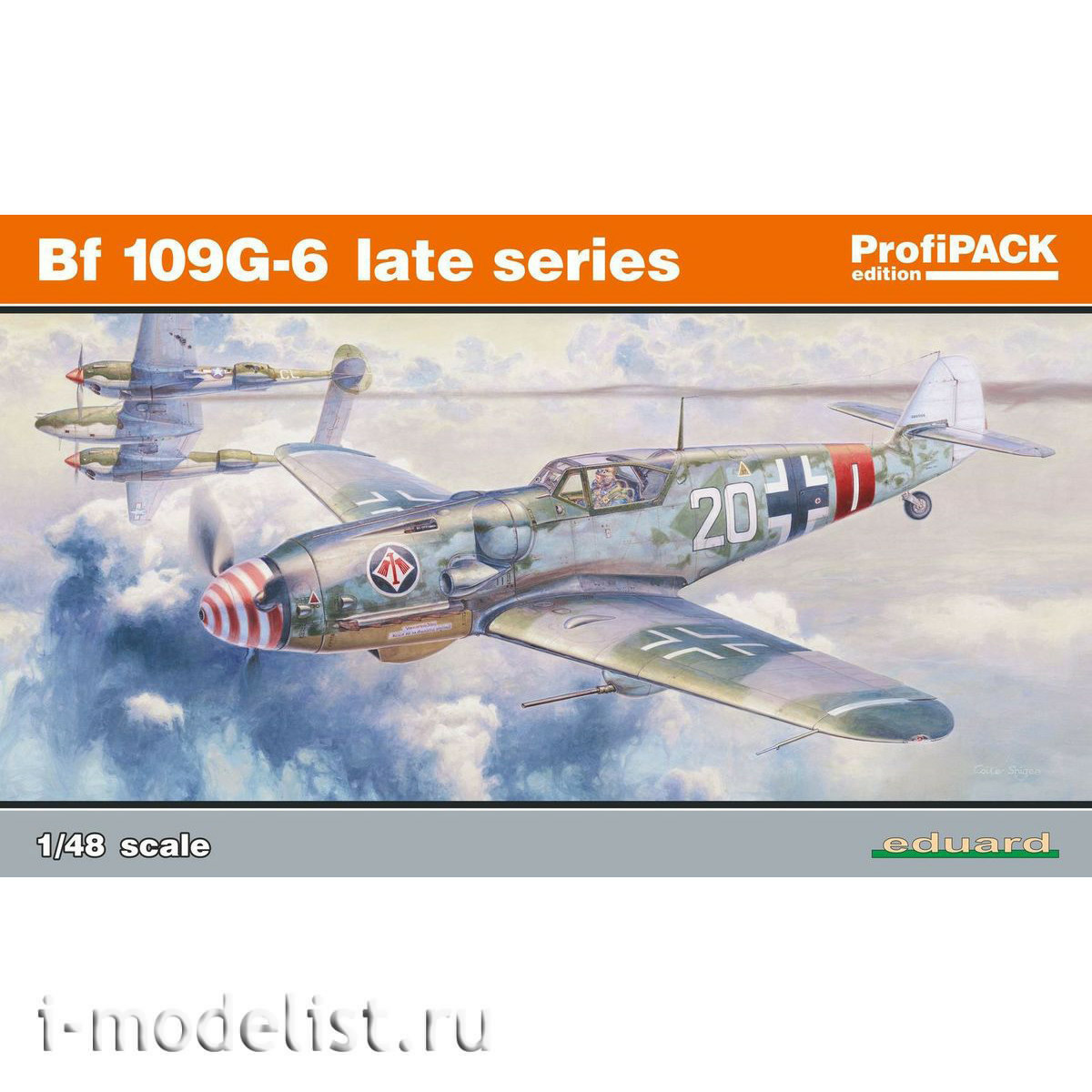 82111 Edward 1/48 Bf 109G-6 late series