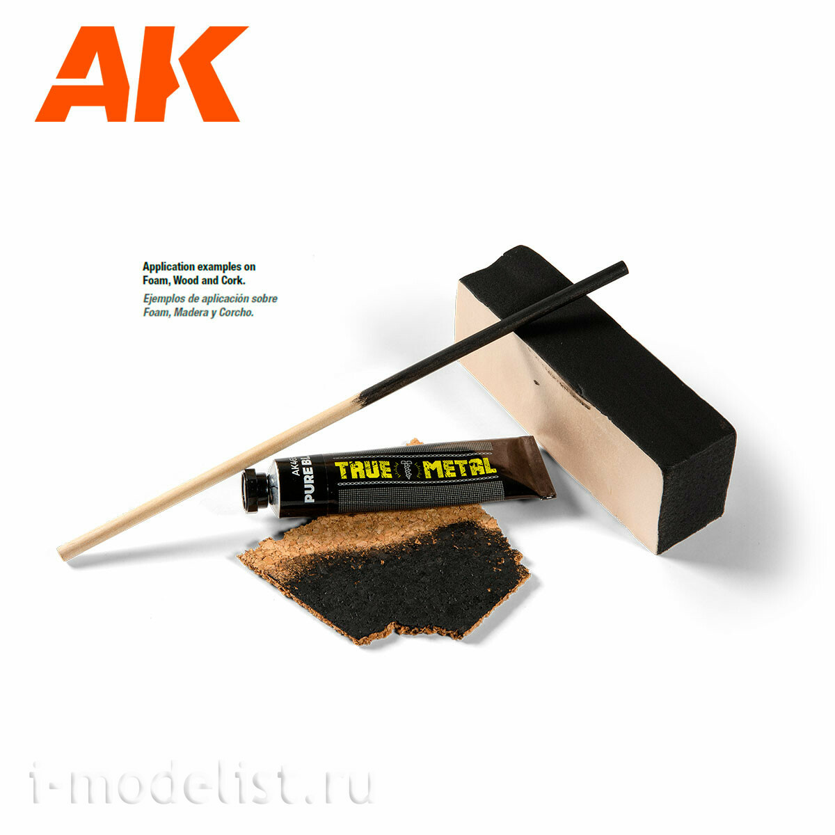 AK465 AK Interactive Wax Paint True Metal Pure Black / Pure Black – True Metal