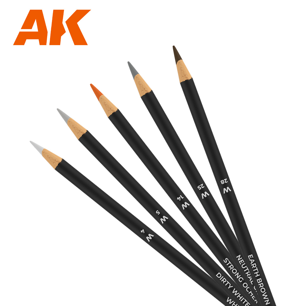 AKКМБ11 AK Interactive Набор карандашей для везеринга 