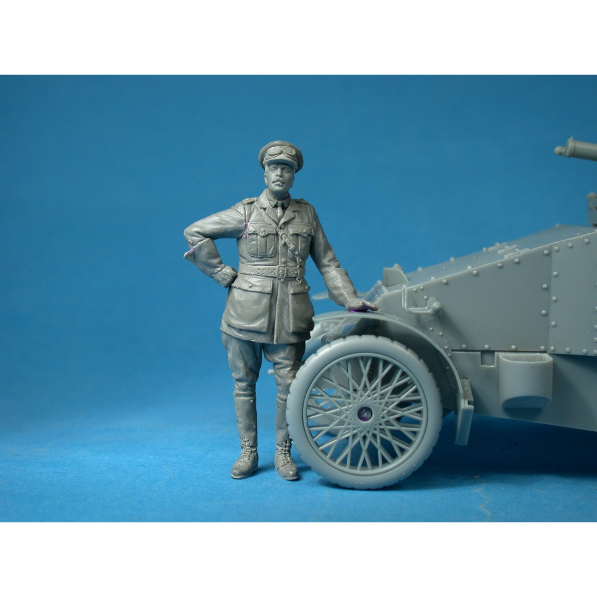 F35-004 Copper State Models 1/35 Офицер подразделения бронированных автомобилей британской RNAS