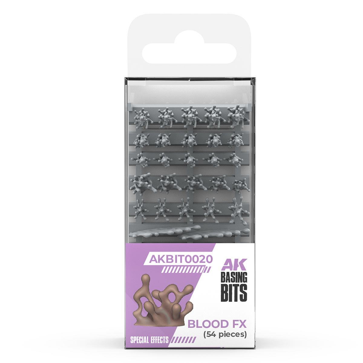 AKBIT0020 AK Interactive 3D-печать BASING BITS Эффект крови / Blood FX