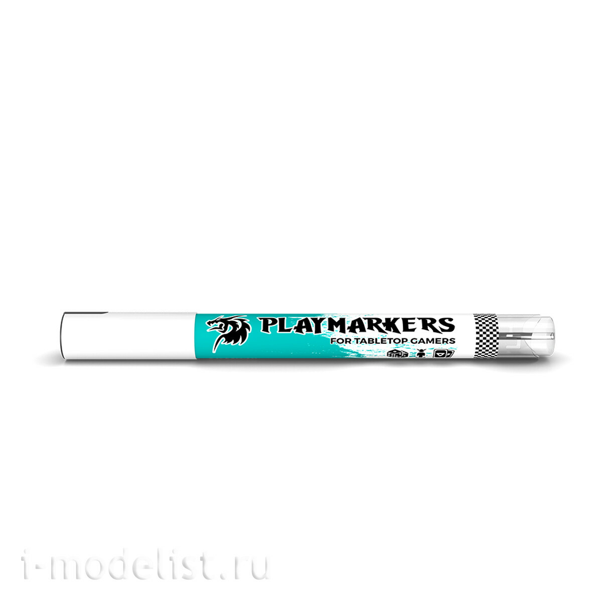 AKM028 AK Interactive Акриловый маркер PLAYMARKER - Бирюзовый / TURQUOISE – PLAYMARKER
