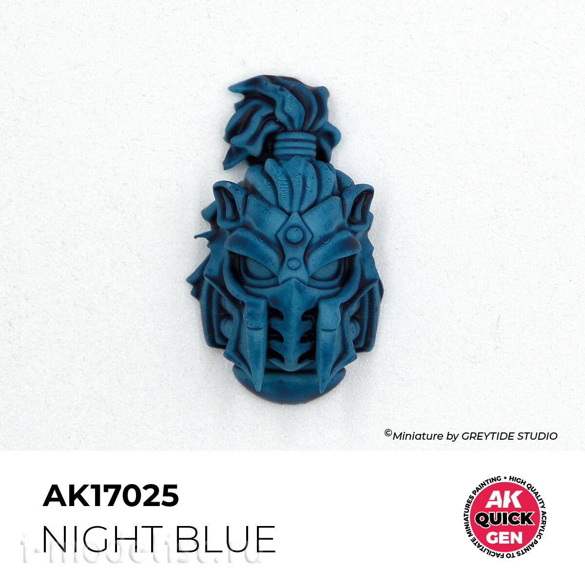 AK17025 AK Interactive Краска акриловая QUICK GEN - Ночная синева / NIGHT BLUE