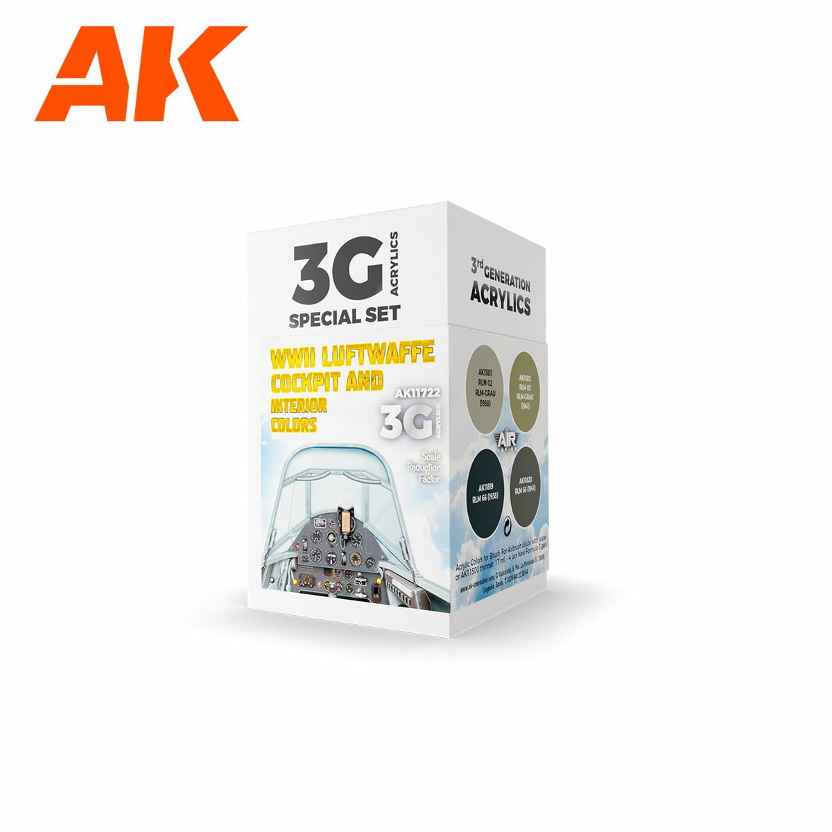 AK11722 AK Interactive Set of acrylic paints 