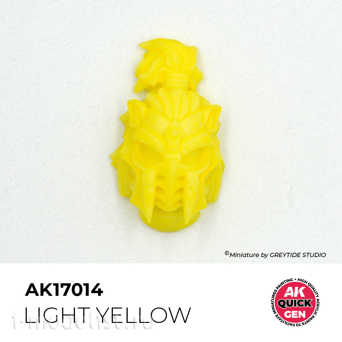 AK17014 AK Interactive Краска акриловая QUICK GEN - Светло-жёлтый / LIGHT YELLOW