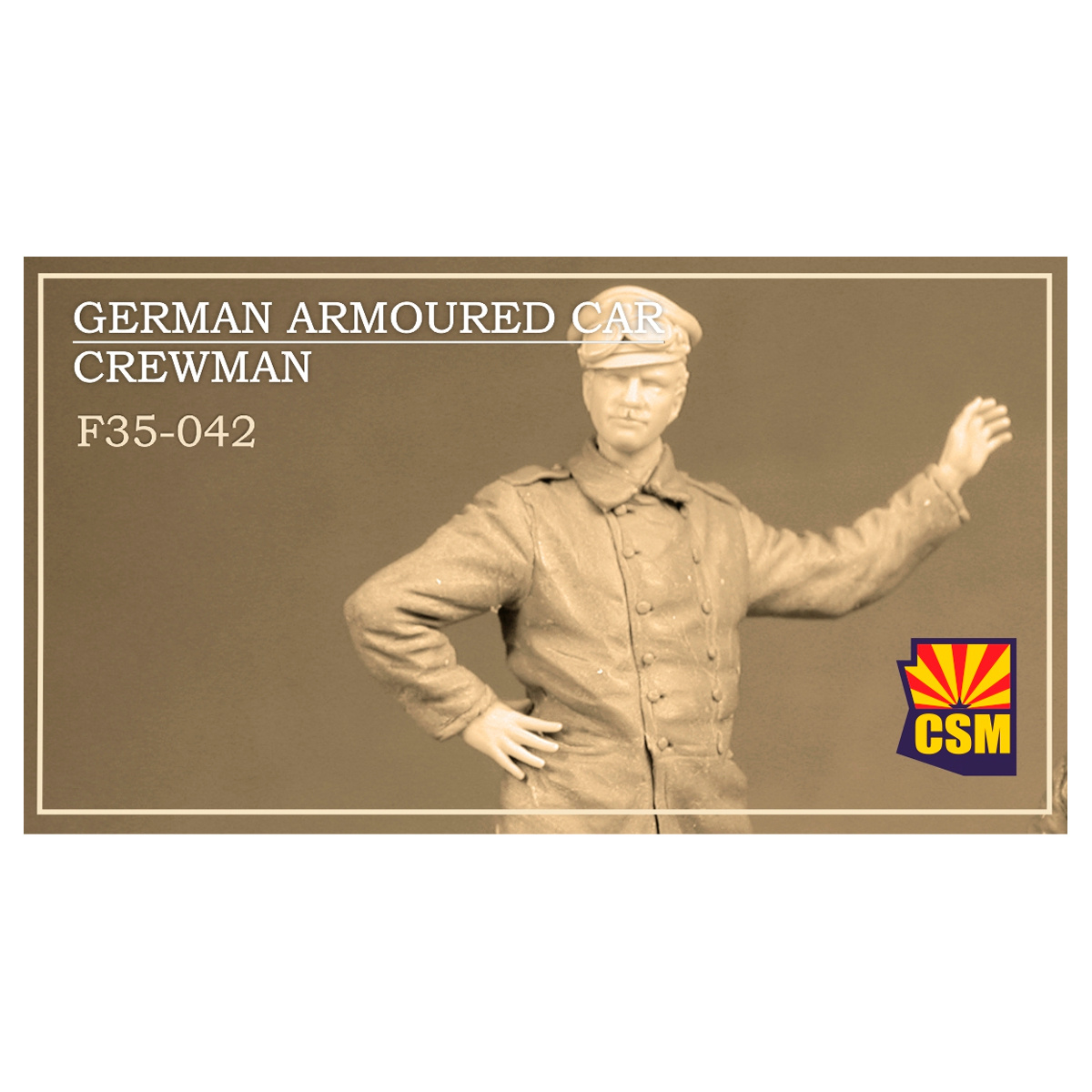 F35-042 Copper State Models 1/35 Член экипажа немецкого бронеавтомобиля