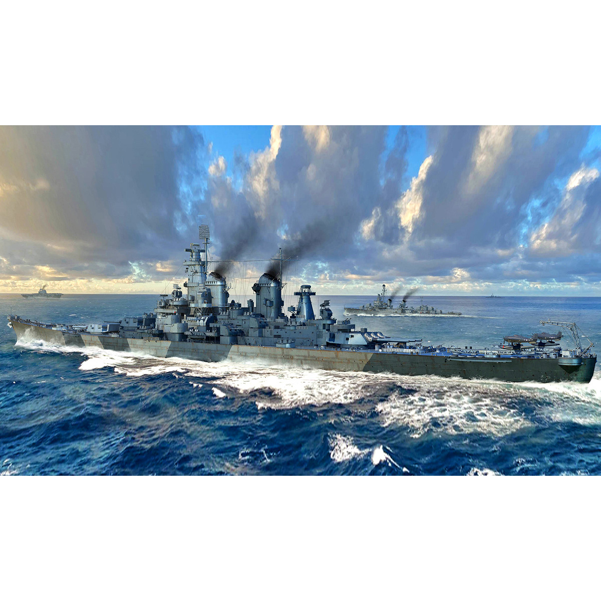 06749 Trumpeter 1/700 US Navy Battlecruiser Iowa BB-61