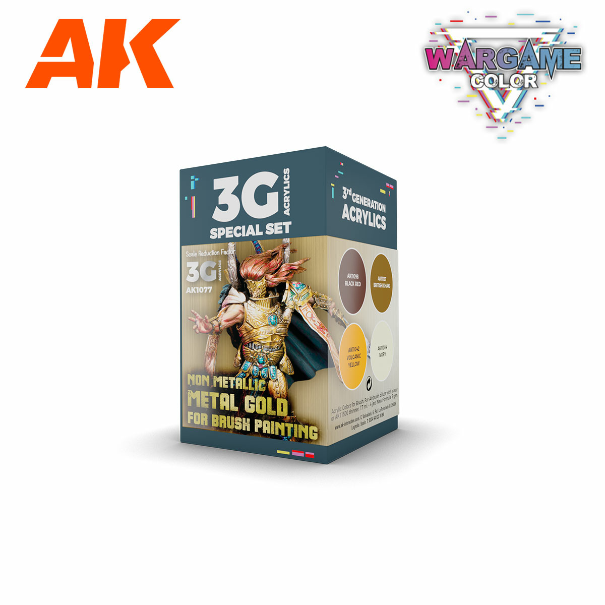 AK1077 AK Interactive Acrylic Paint Set 