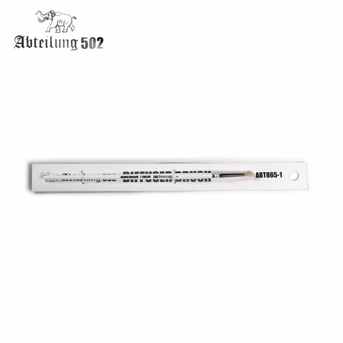 ABT865-1 Abteilung 502 Кисть-диффузор 1 (длина 8 мм) / ABT Diffuser BRUSH 1 (8mm Long Hair)