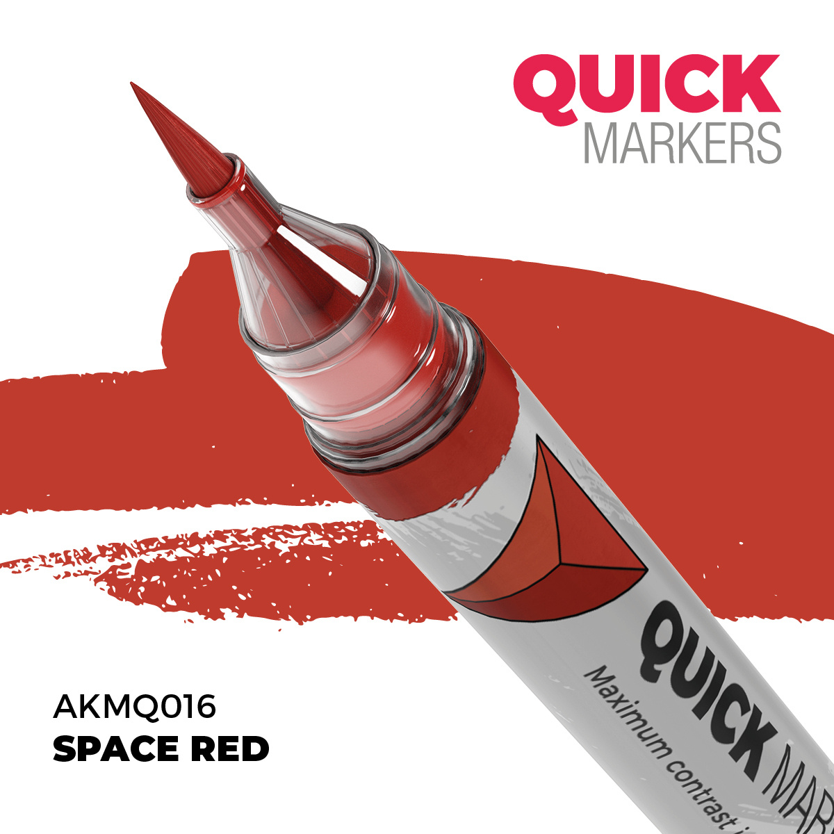 AKMQ016 AK Interactive Маркер QUICK MARKER - Космический красный / Space Red