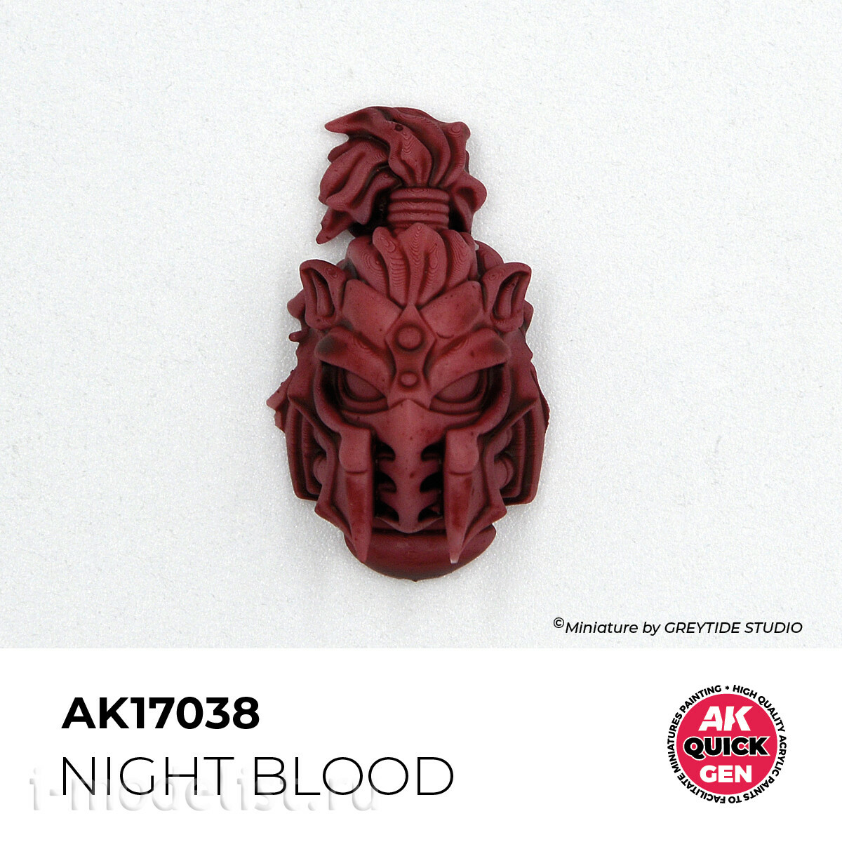 AK17038 AK Interactive Краска акриловая QUICK GEN - Ночная кровь / NIGHT BLOOD