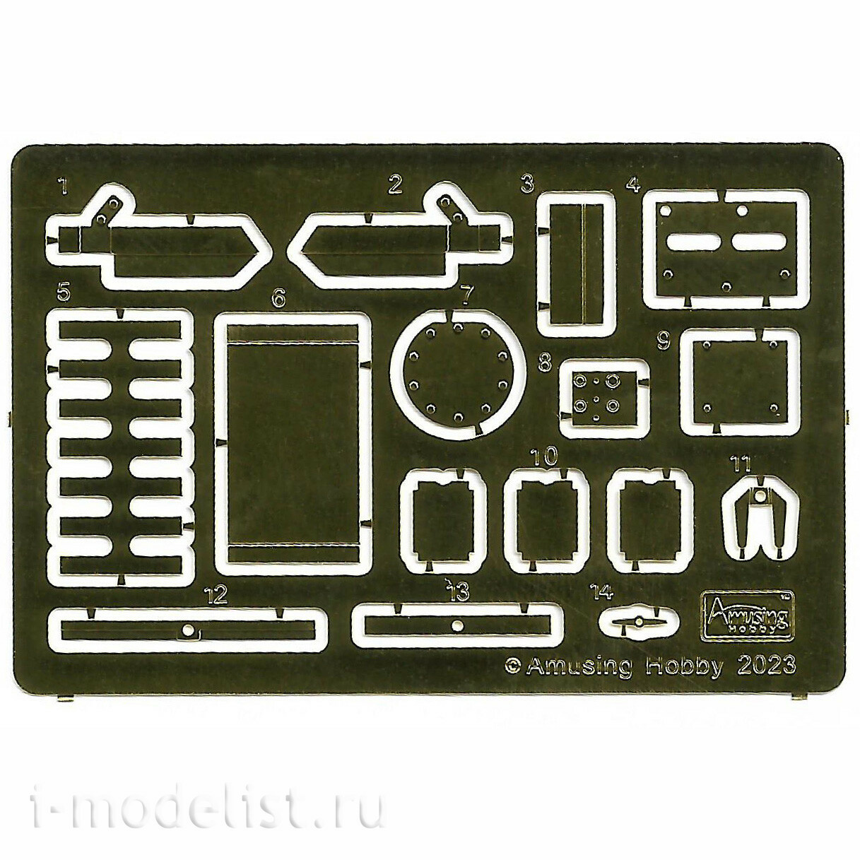35A054 Amusing Hobby 1/35 American Abrams X Main Battle Tank