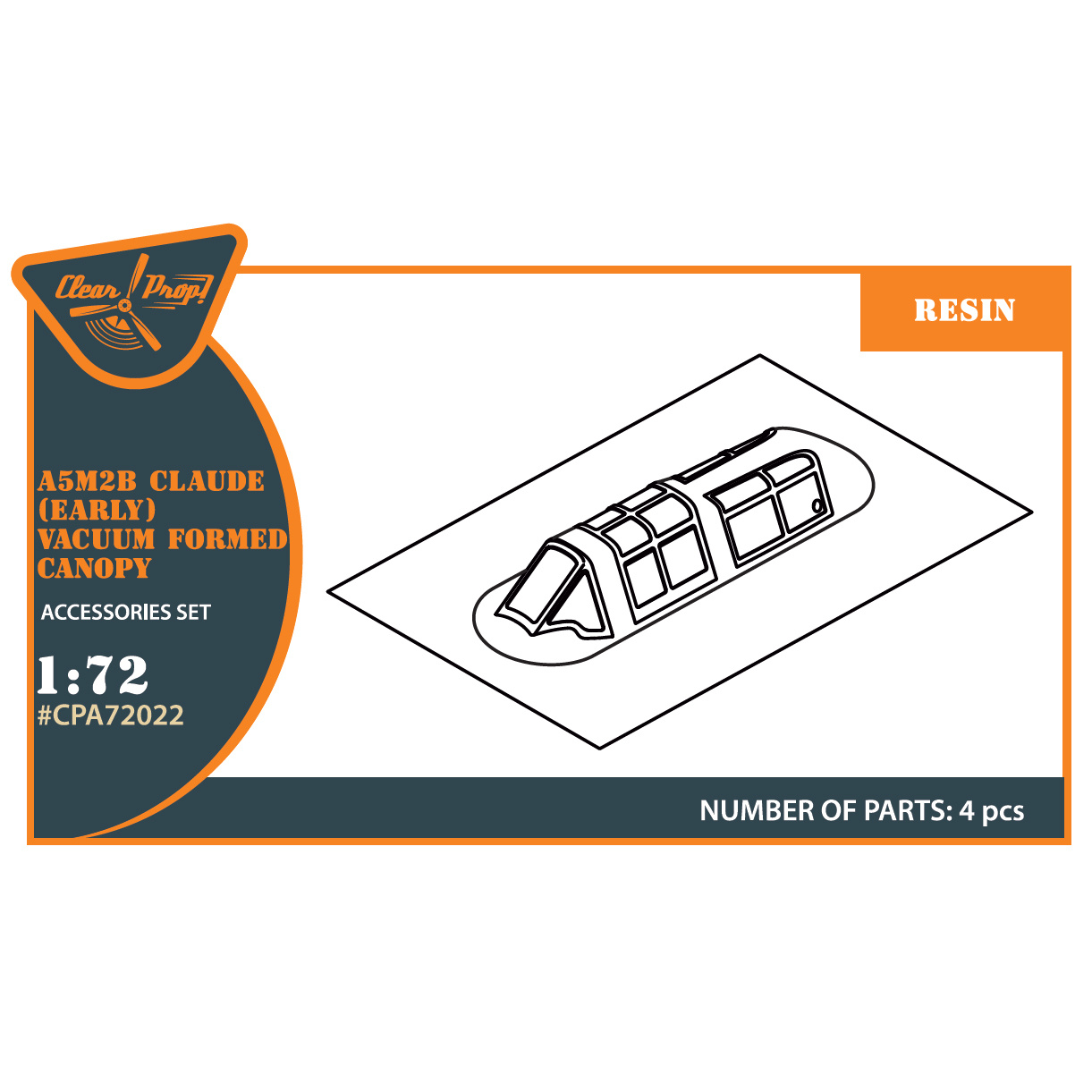CPA72022 Clear Prop! 1/72 Lantern for A5M2B Claude (early releases)