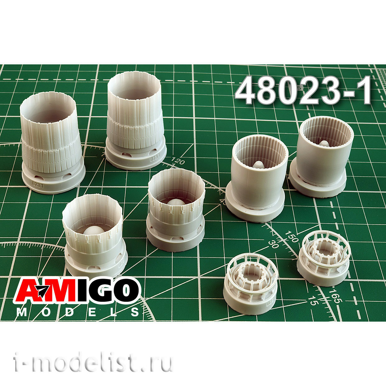 AMG48023-1 Amigo Models 1/48 C-27 (C-33/34) Jet nozzle of the AL-31F engine