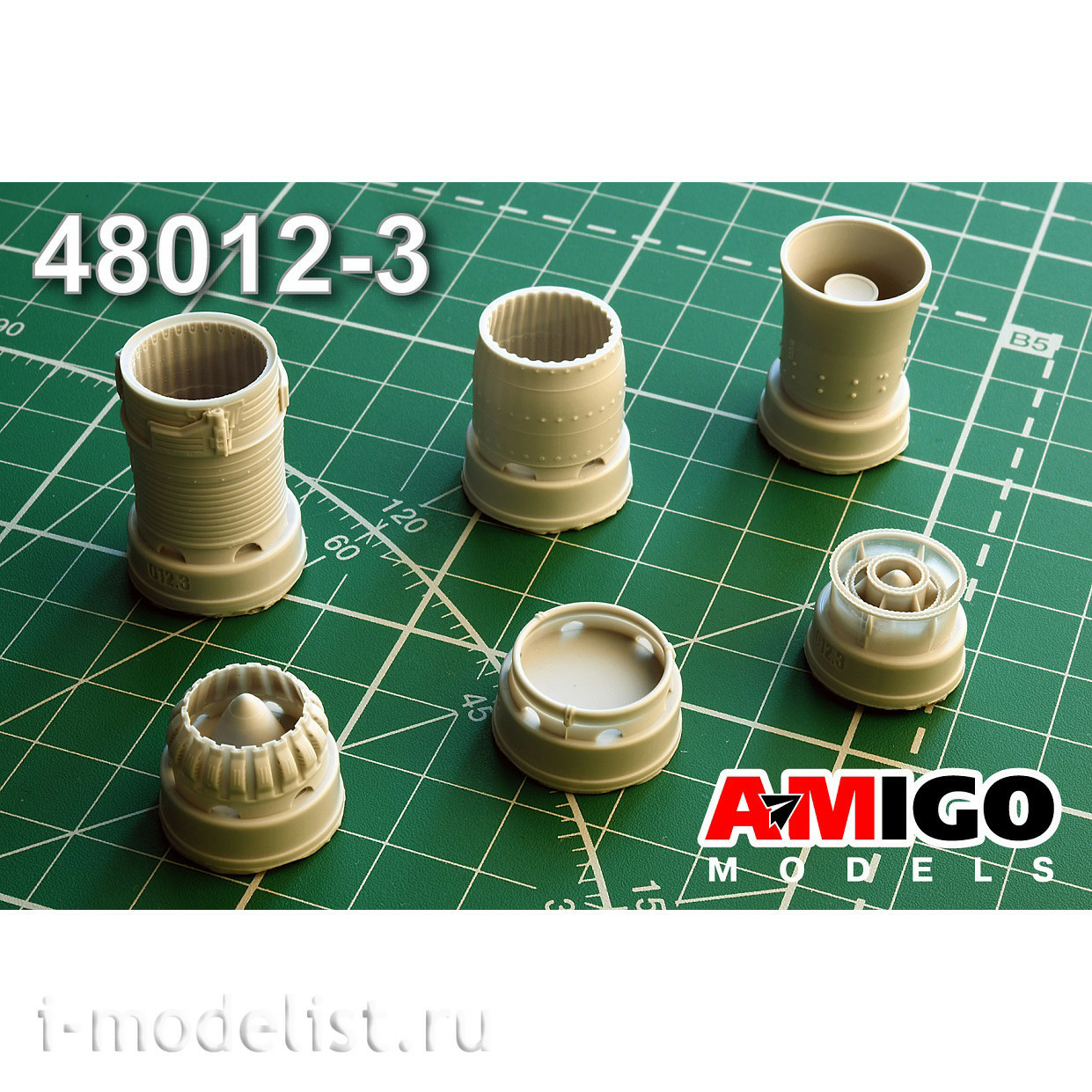 AMG48012-3 Amigo Models 1/48 MiGG-21BIS / MiG-21-93 Jet nozzle of the R25-300 engine