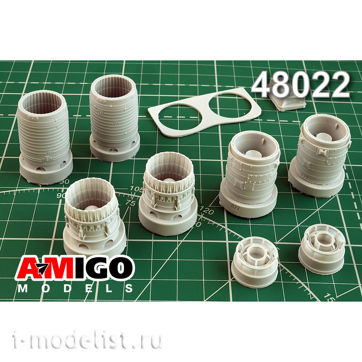 AMG48022 Amigo Models 1/48 C-24M Jet nozzle of the AL-21F-3 engine