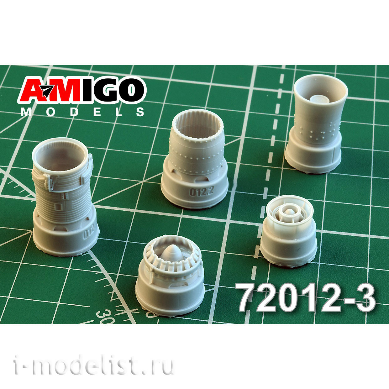 AMG72012-3 Amigo Models 1/72 MiGG-21BIS / MiGG-21-93 Jet Nozzle engine P25-300