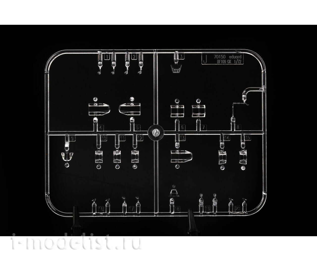 70161 Eduard 1/72 Notмецкий истребитель Bf 109G-14 (ProfiPACK)