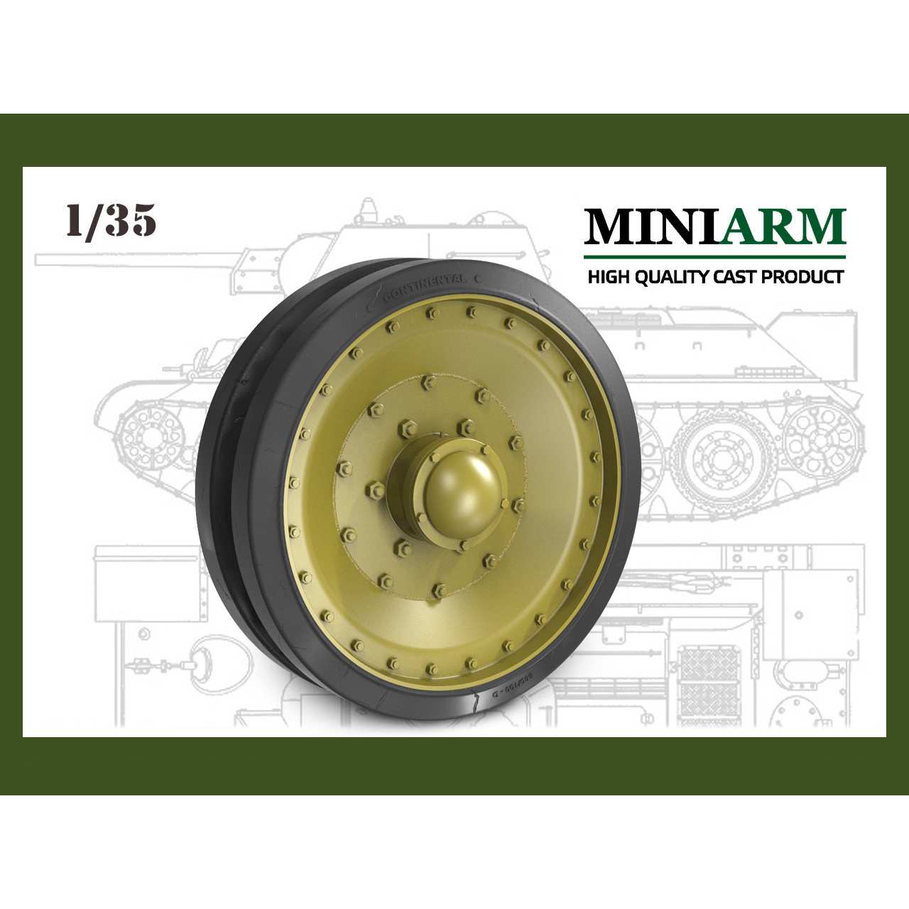 35213 Miniarm 1/35 Rinks PzKpfw V Pantera (hybrid) for installation on tank 34