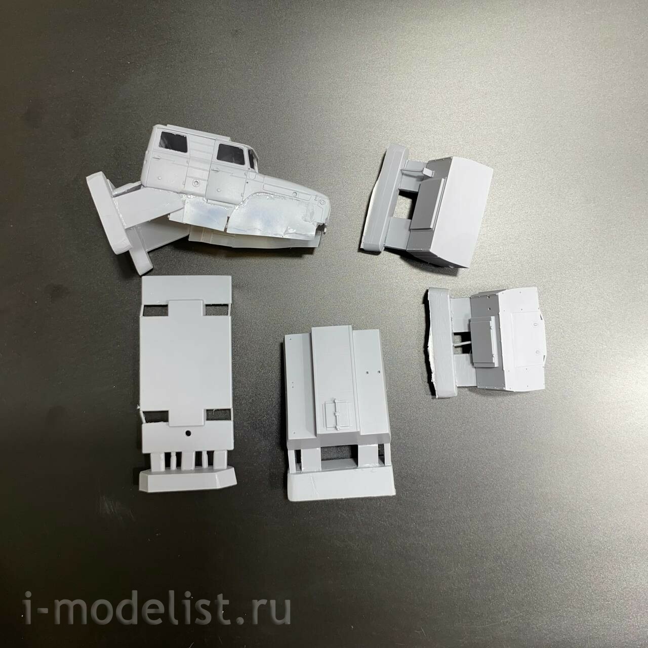 ASK72210 All Scale Kits (ASK) 1/72 Конверсионный набор аэродромного пожарного автомобиля АА-8,0-55/60 (4320)