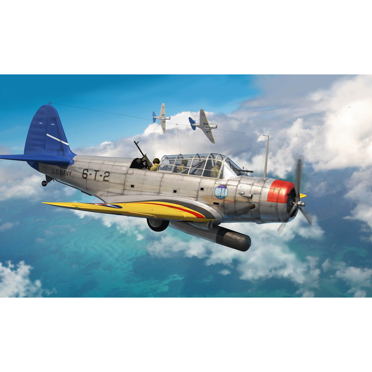 81783 HobbyBoss 1/48 American Piston Bomber TBD-1 Devastator