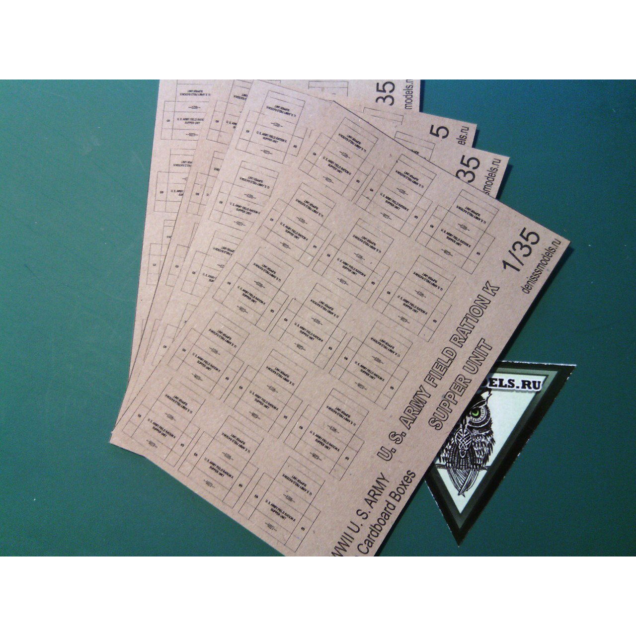 DMS-06031 ДМС 1/35 Полевой рацион армии США (ужин)