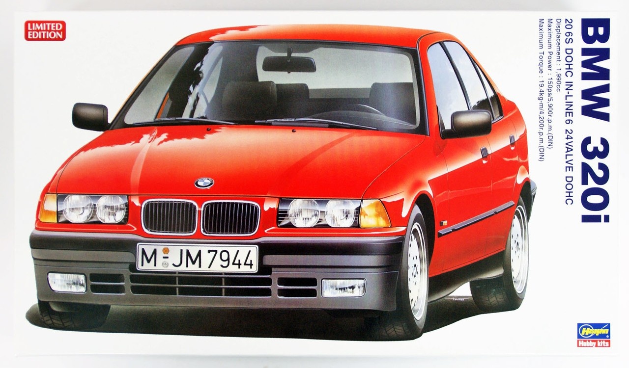 20313 Hasegawa 1/24 Автомобиль BMW 320i (HASEGAWA)