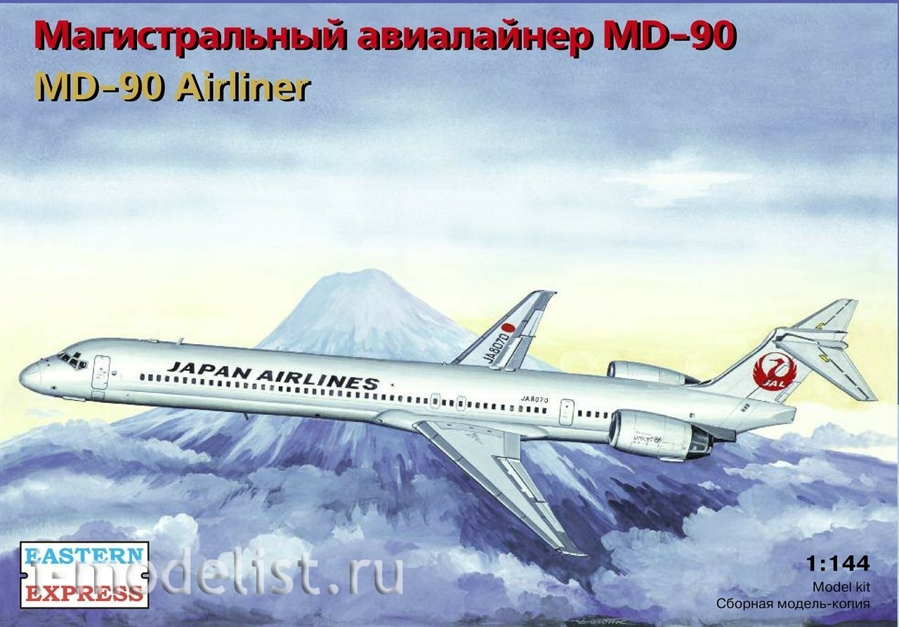 144128 Orient Express 1/144 MD-90 JAL Airliner