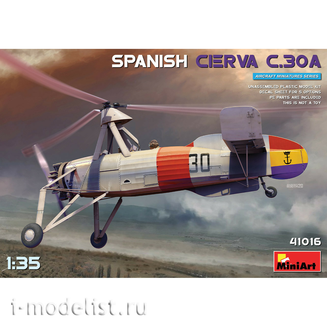 41016 MiniArt 1/35 reconnaissance autogyro C. 30A