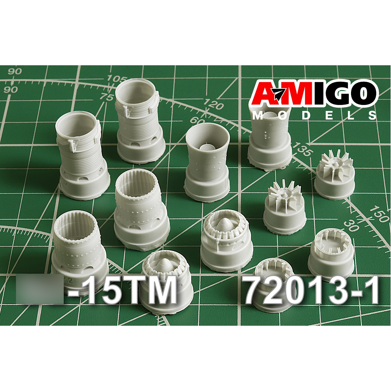 AMG72013-1 Amigo Models 1/72 С-15M/TM R13-300 engine jet nozzle