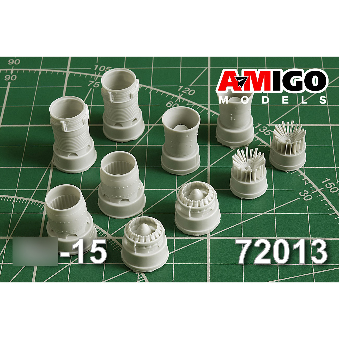 AMG72013 Amigo Models 1/72 С-15 engine jet nozzle R11F2-300