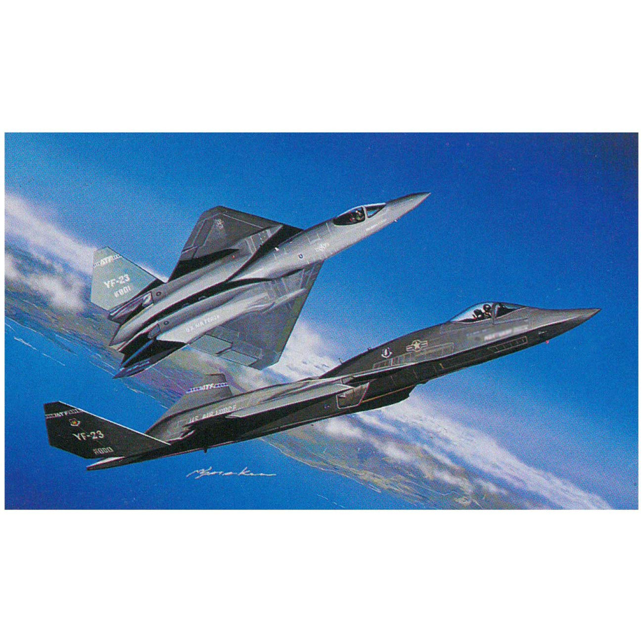 2507 Dragon 1/72 Northrop YF-23 Fighter