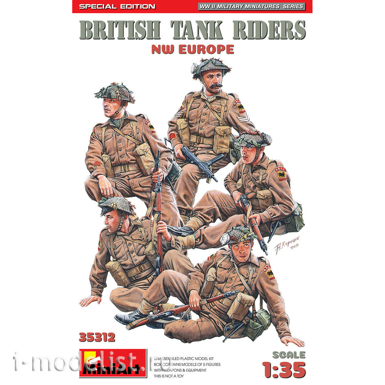 35312 MiniArt 1/35 British tank crew. North-Western Europe.