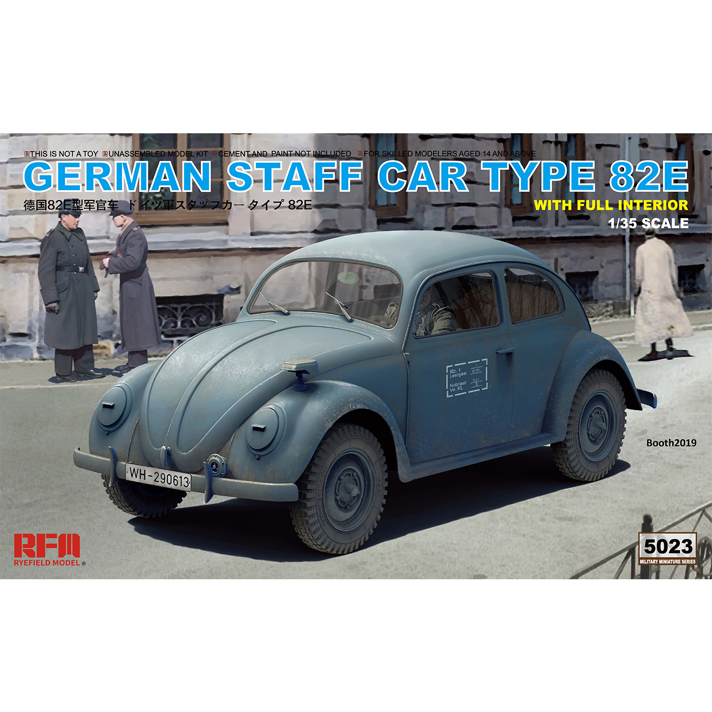 RM-5023 Rye Field Model 1/35 German staff car type 82E