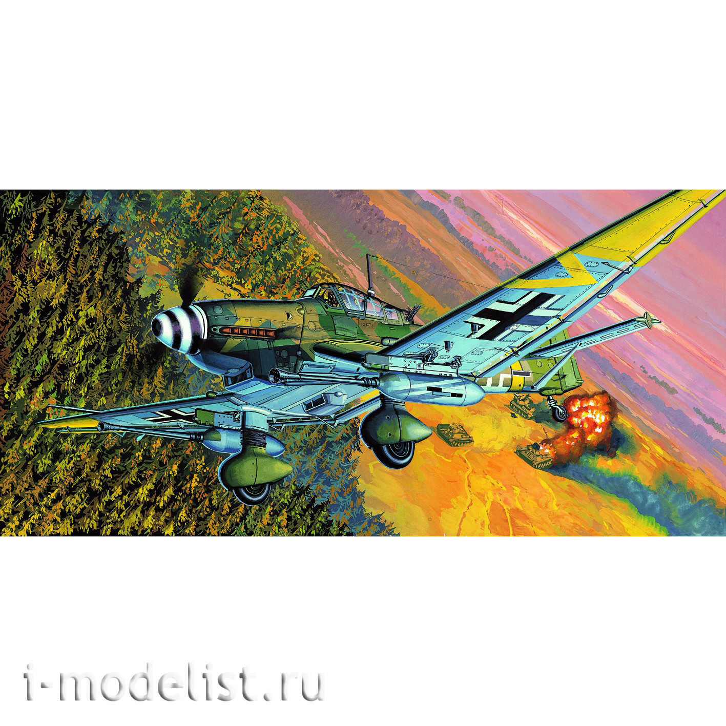 12404 Academy 1/72 German bomber Ju 87G-2 Stuka 