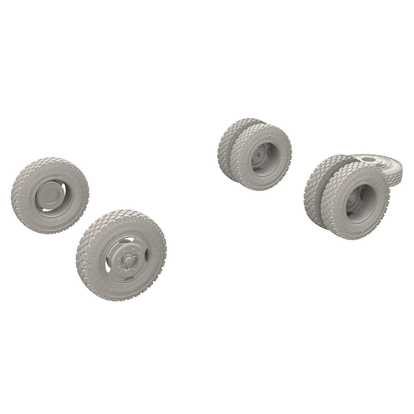 Im43002 GE Models 1/43 Колёса И-Н142Б для модели фирмы 