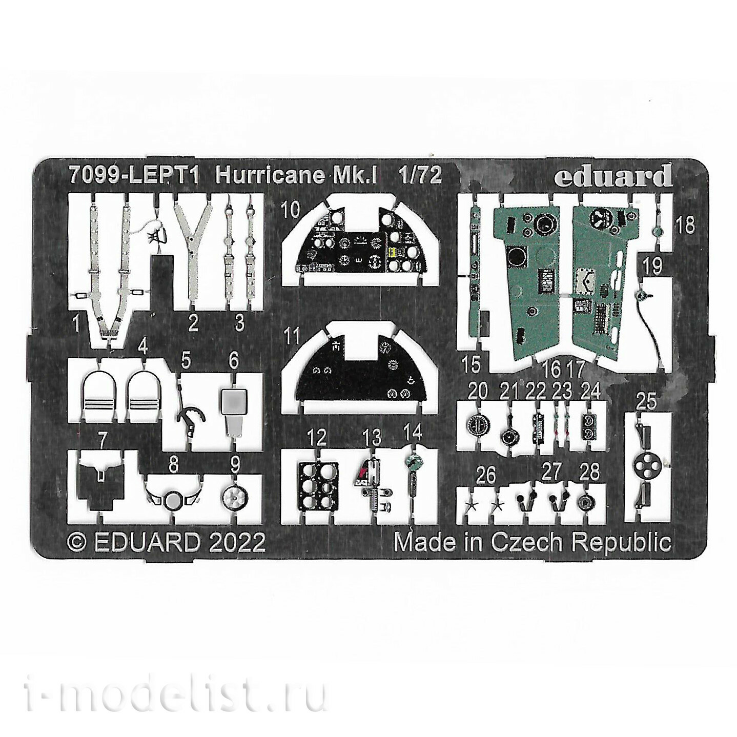 7099 Eduard 1/72 Hurricane Mk. I Fighter
