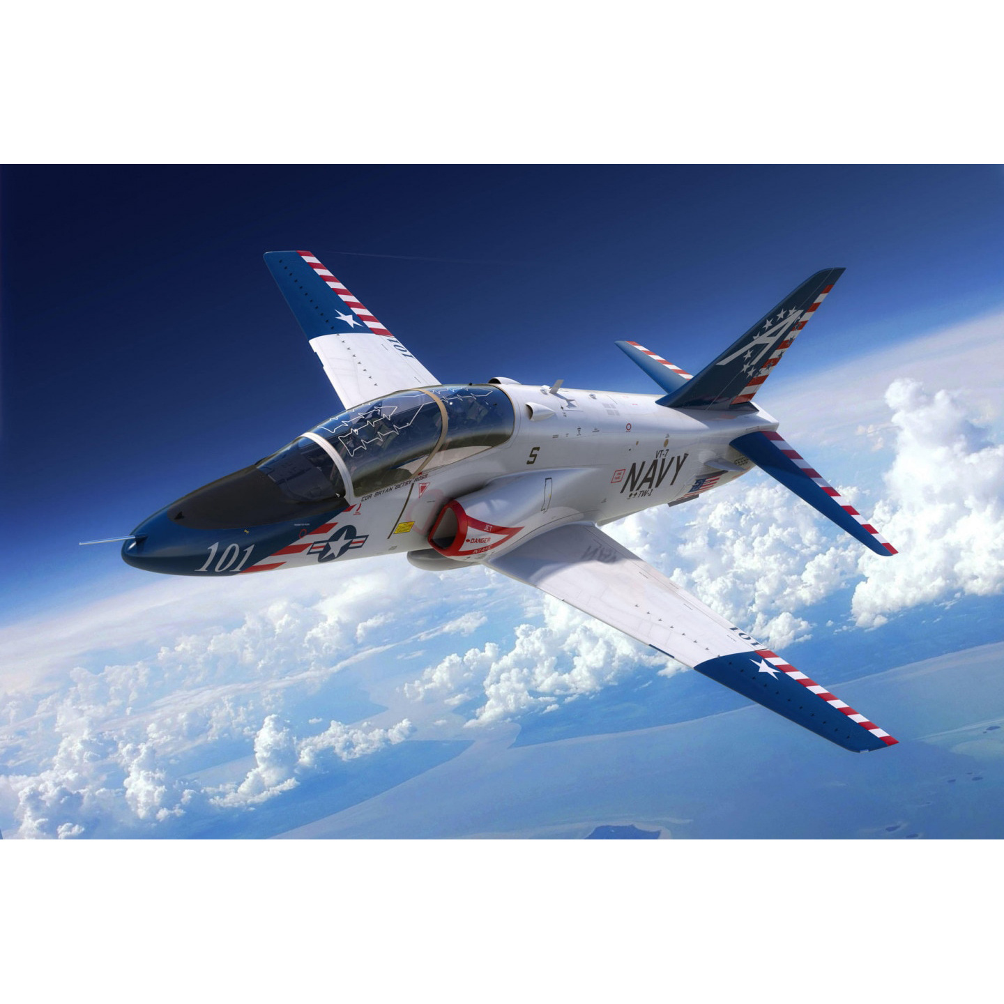 K48094 Kinetic 1/48 Aircraft T-45C Goshawk US Navy Trainer CAGS