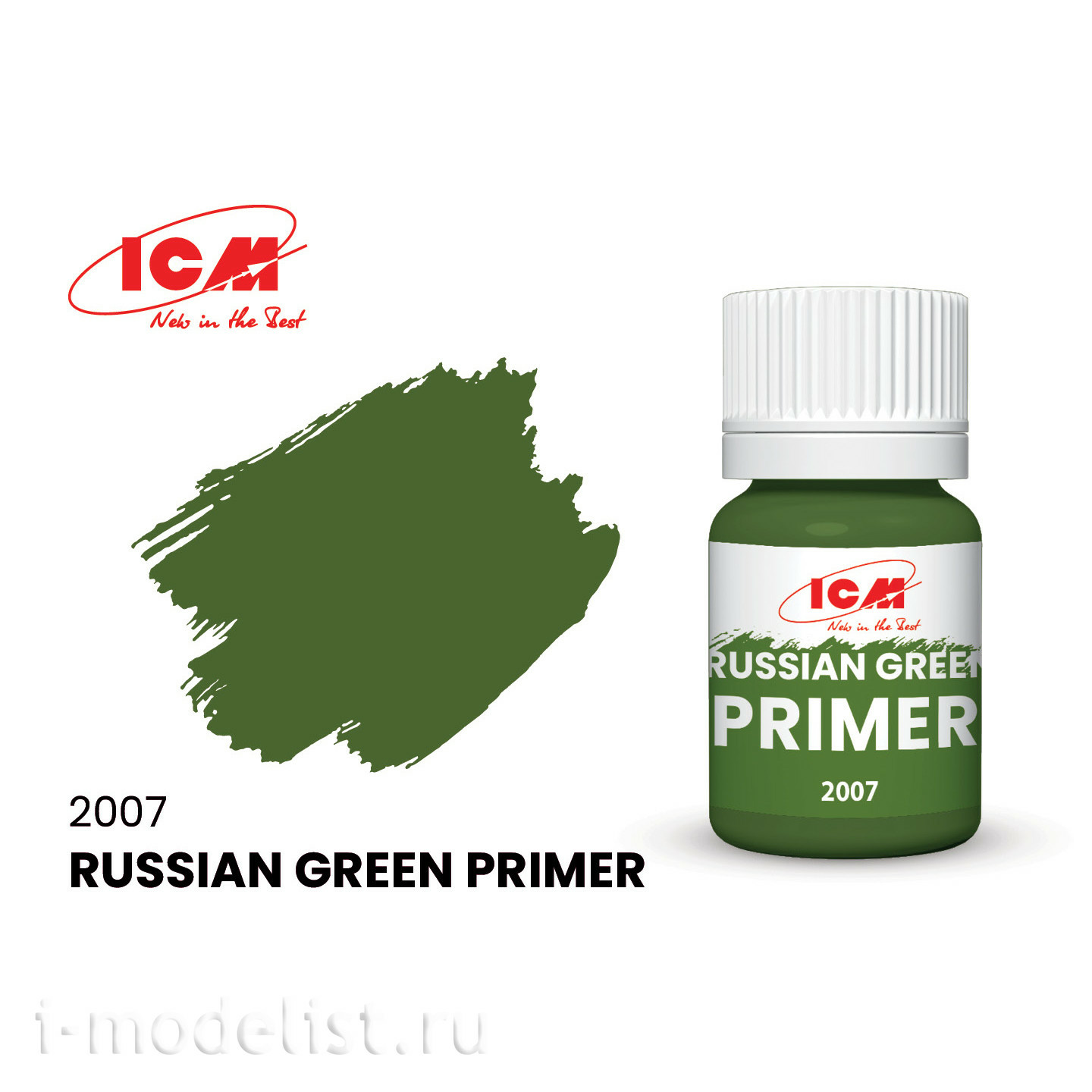 C2007 ICM Primer, color Russian green (Russian Green) 17 ml