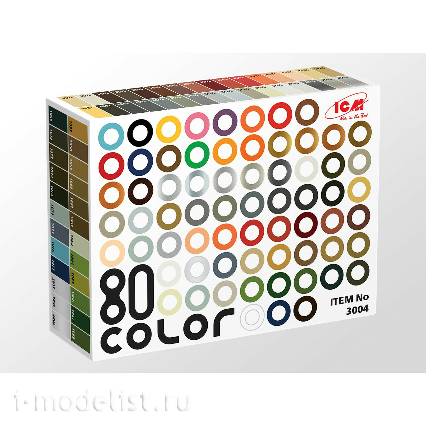 C3004 ICM Set of acrylic paints 