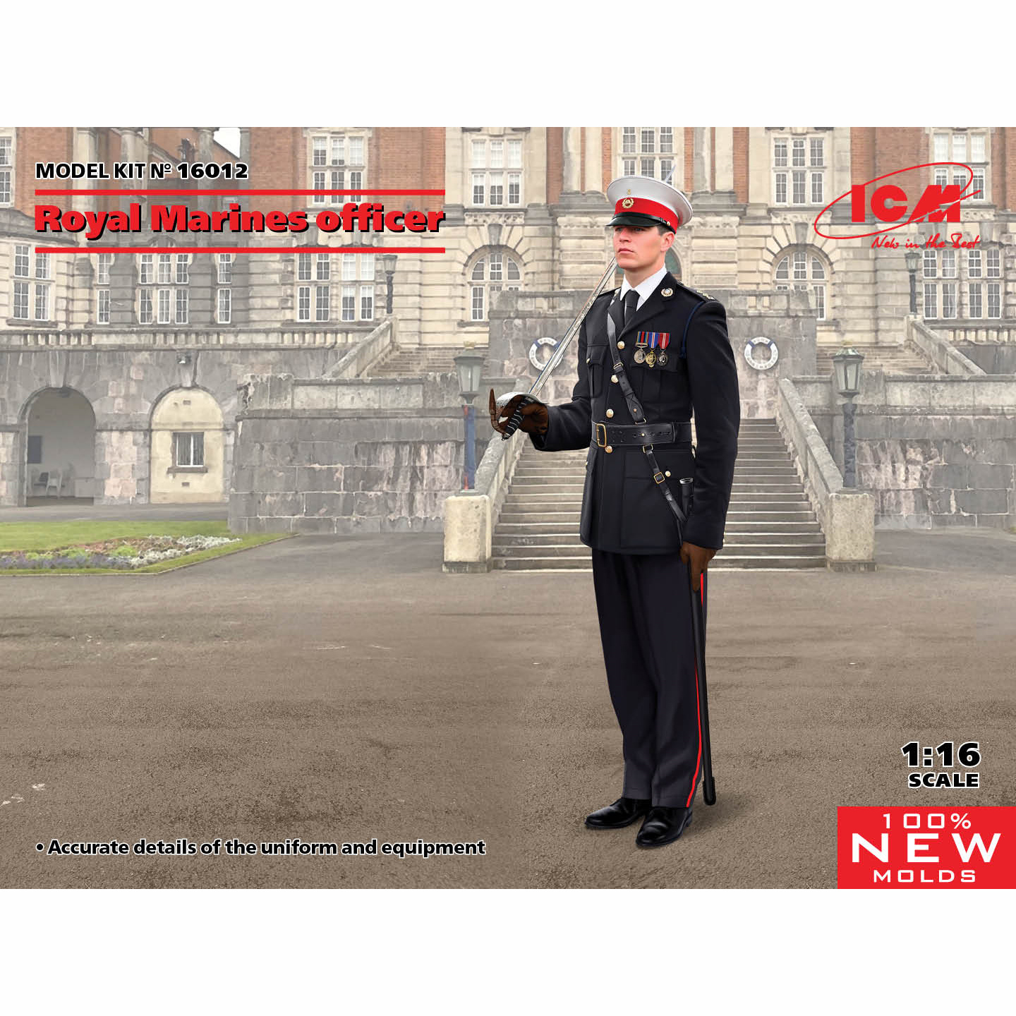 16012 ICM 1/16 Royal Marines Officer
