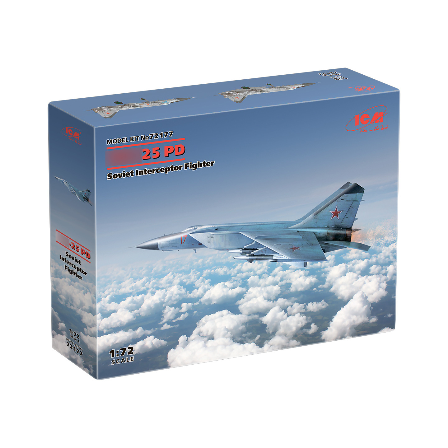 72177 ICM 1/72 Soviet M-25 PD fighter-interceptor