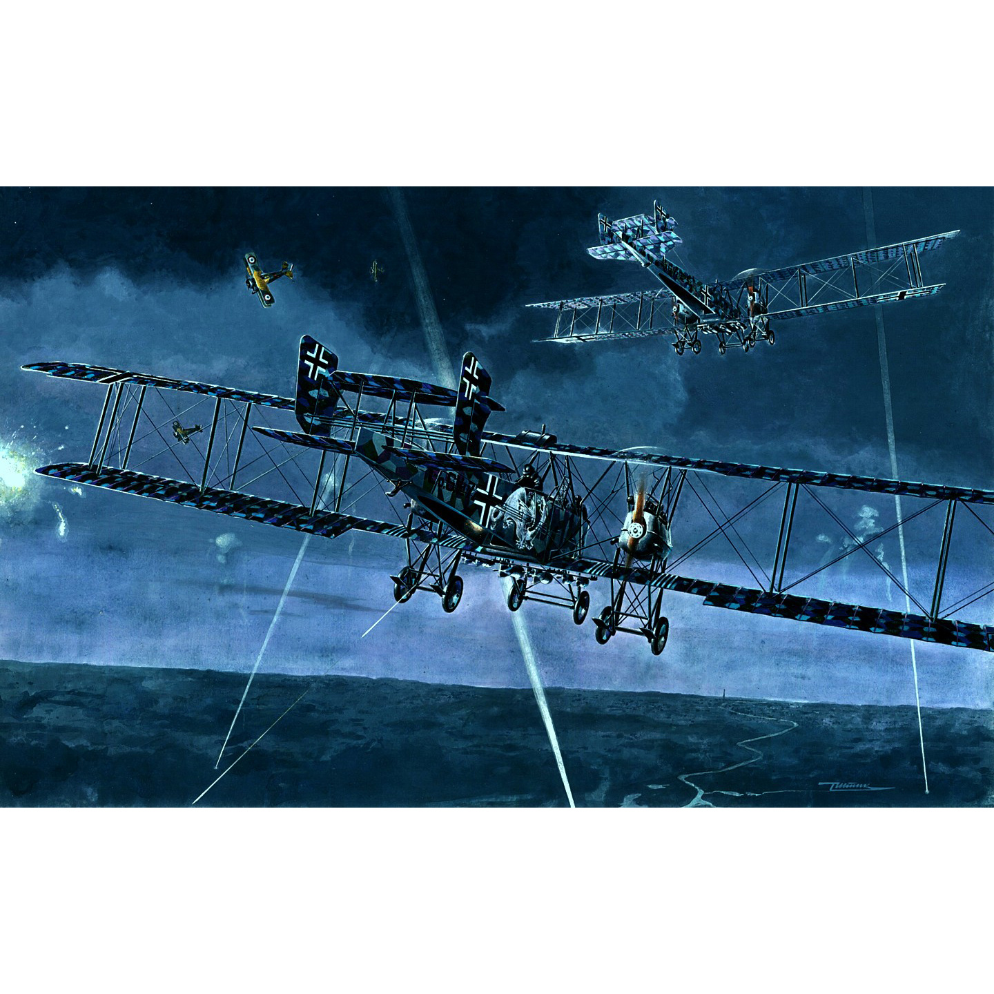 020 Roden 1/72 Aircraft Gotha G. Va, G. Vb
