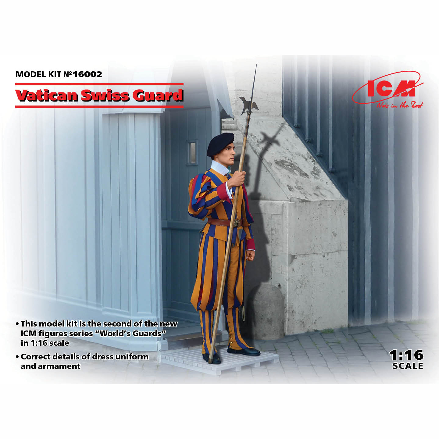 16002 ICM 1/16 Vatican Swiss Guard