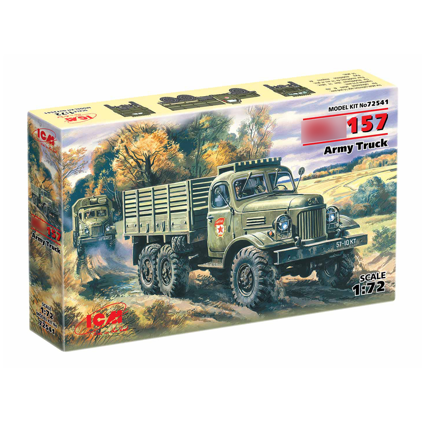 72541 ICM 1/72 Army truck