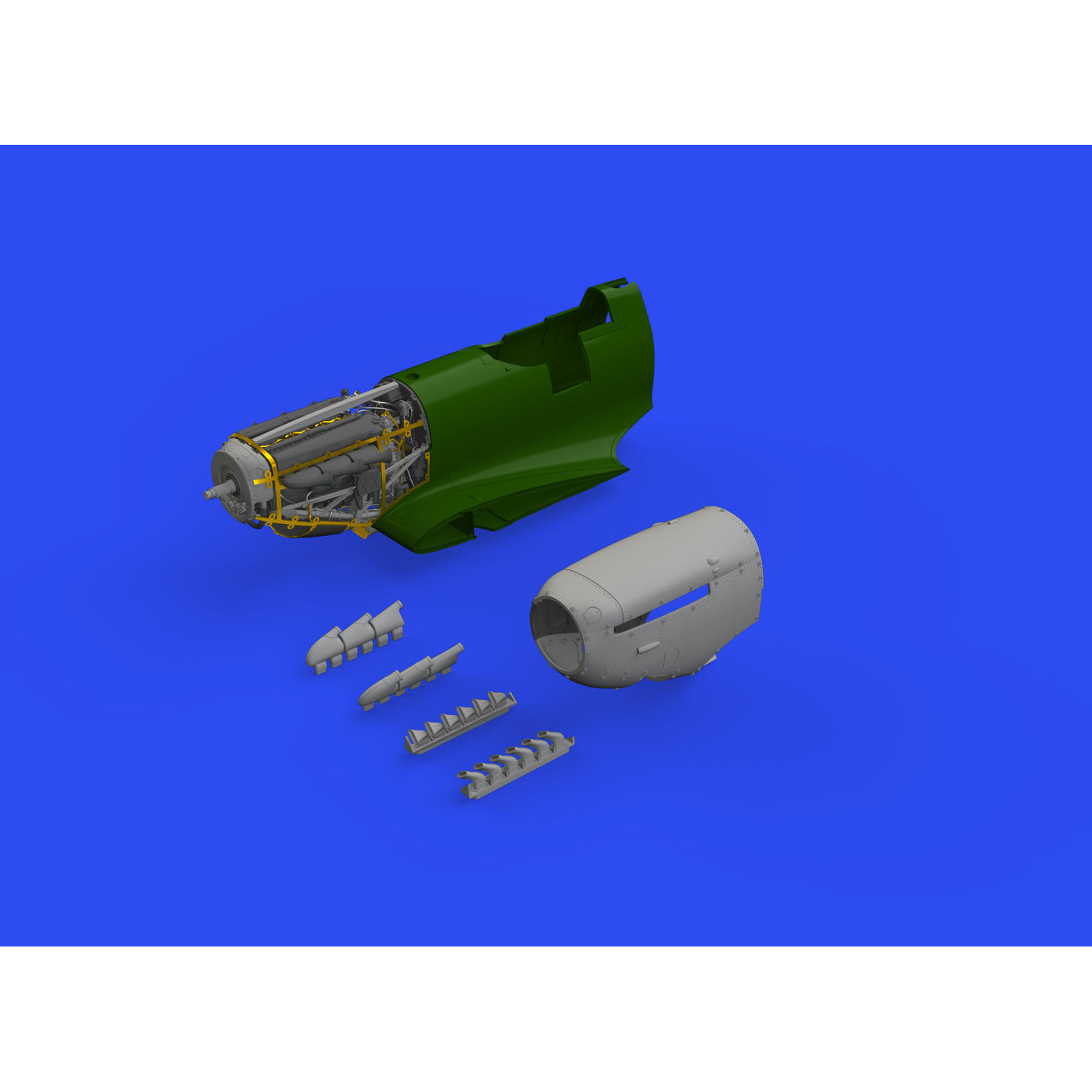 648640 Eduard 1/48 Add-on Kit for Spitfire Mk. V engine