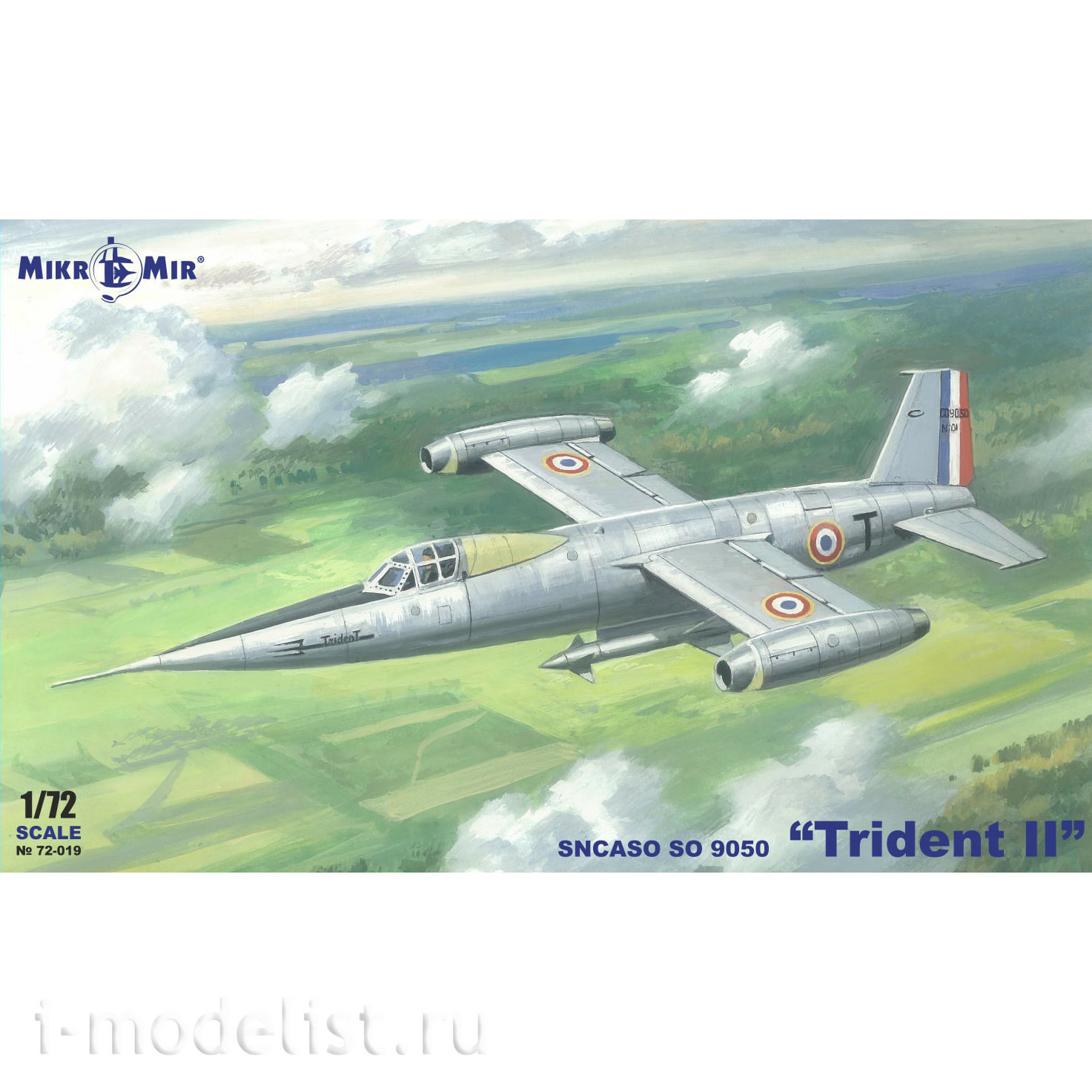 72-019 Microcosm 1/72 Aircraft SNCASO SO. 9050 