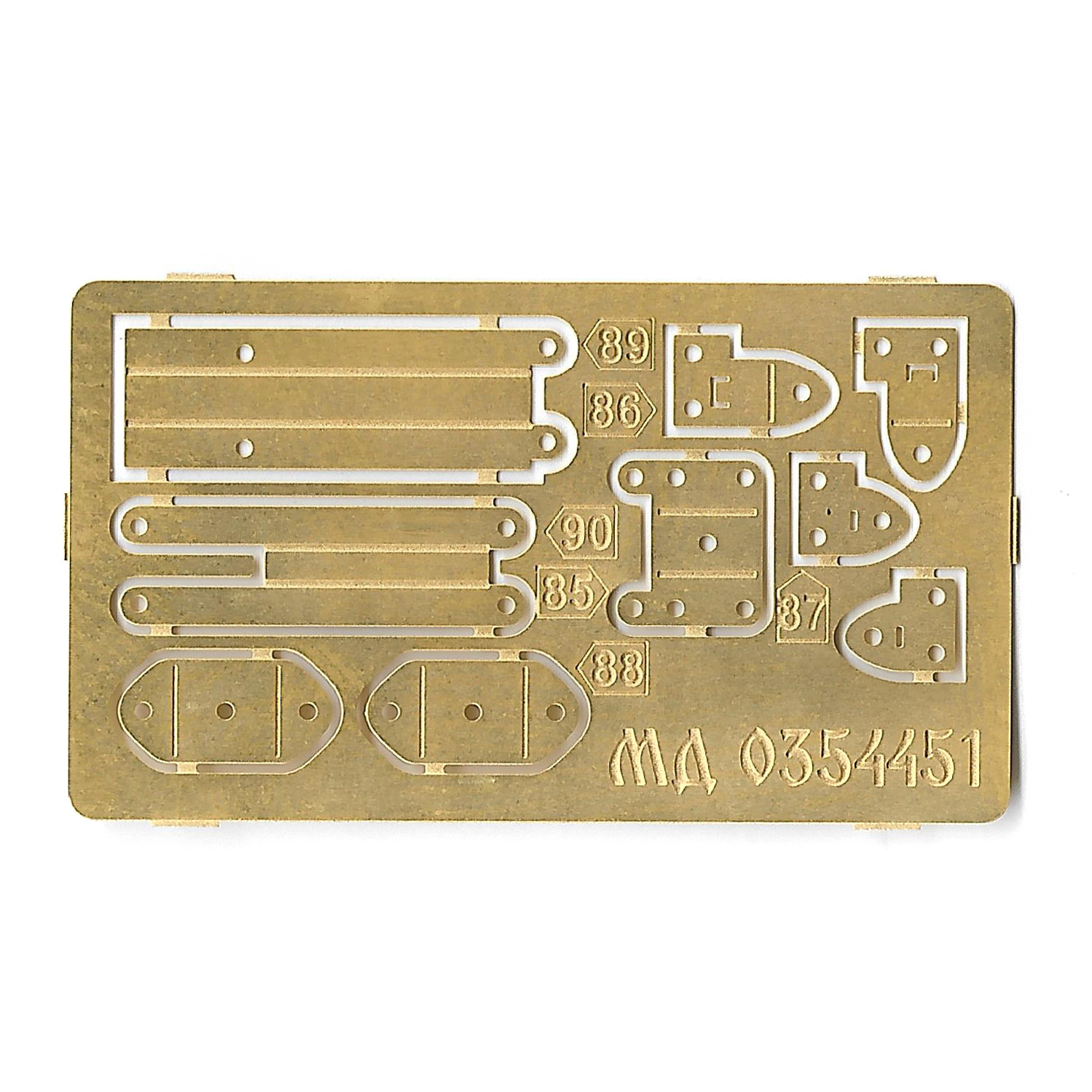0354451 Micro Design 1/35 Photo Etched Cab Rollover Limiter (Zvezda)