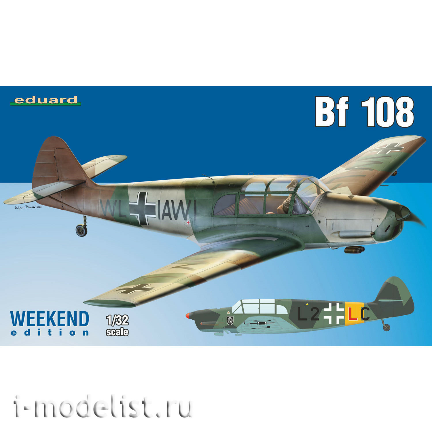 3404 Eduard 1/32 Bf 108