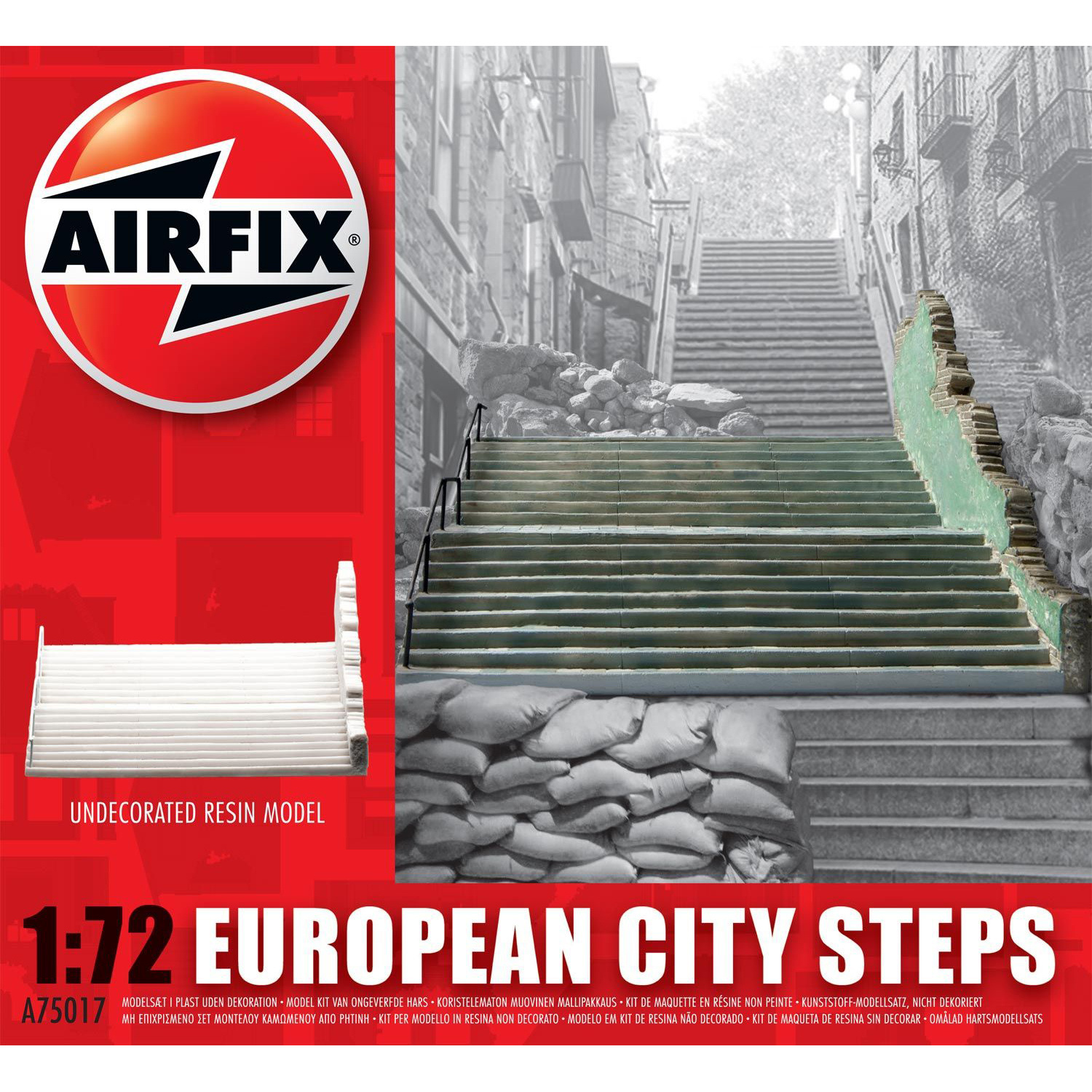 1/72 Airfix 75017 European City Steps